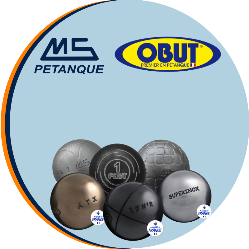 OBUT et MS Pétanque, 2 fabricants Français de boules de pétanque