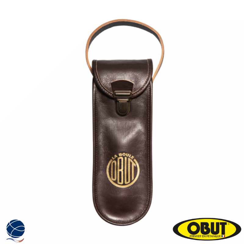 Sacoche Pétanque Line Shop 3 Boules – Compartiment Rembourré, Nylon Résistant, Noir