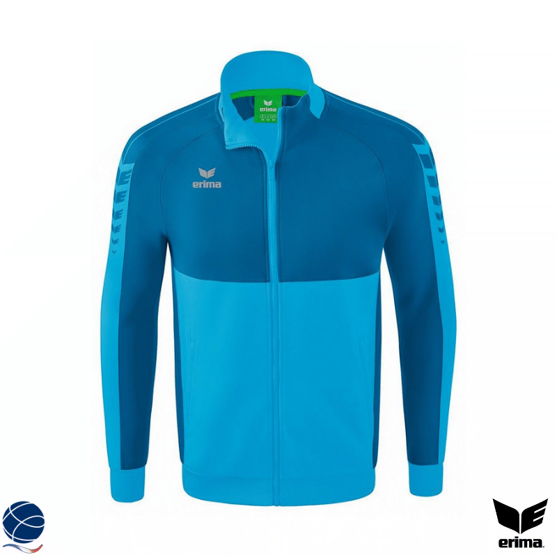 Pantaloncini Sportivi Erima Worker Six Wings Per Donna - Con Tasche Con Cerniera, Elastico In Vita, 36 Cm Fianco
